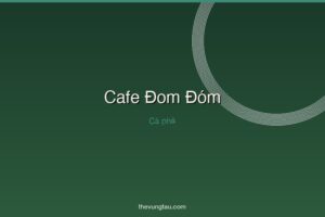 Cafe Đom Đóm