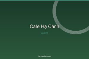 Cafe Hạ Cánh
