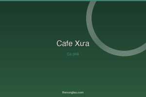 Cafe Xưa