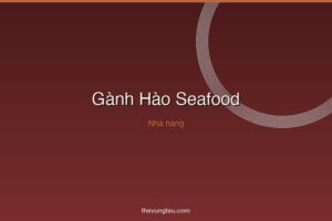 Gành Hào Seafood