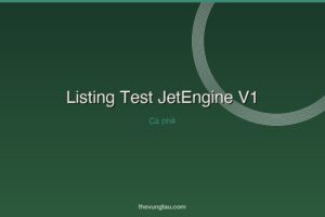 Listing Test JetEngine V1