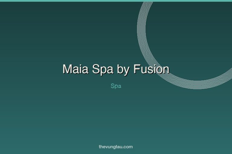 Maia Spa by Fusion